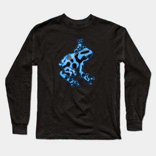 Blue Dart Frog Long Sleeve T-Shirt